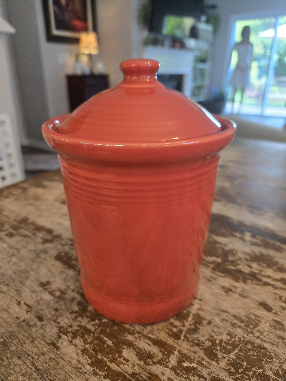 Fiesta 1 qt. Ceramic Storage Canister with Lid